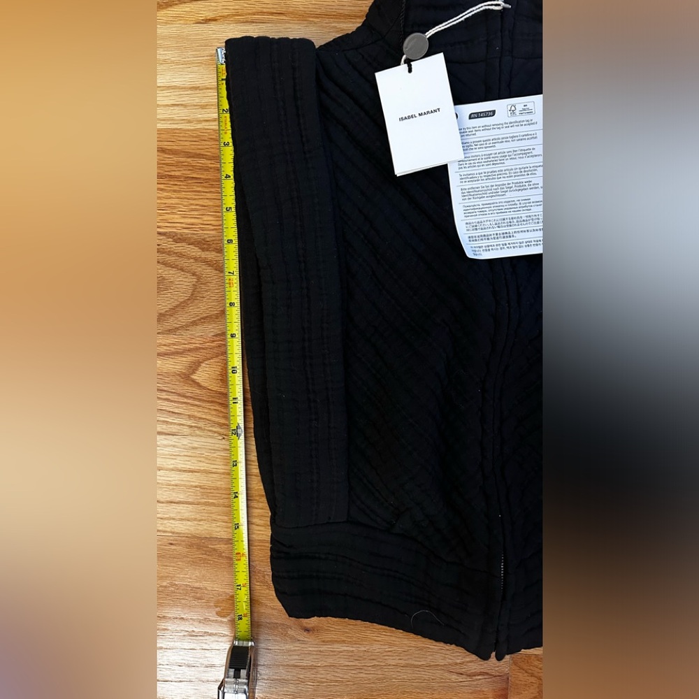 NWT Isabel Marant Carola Top (Size 34) in Black - Picture 12 of 16